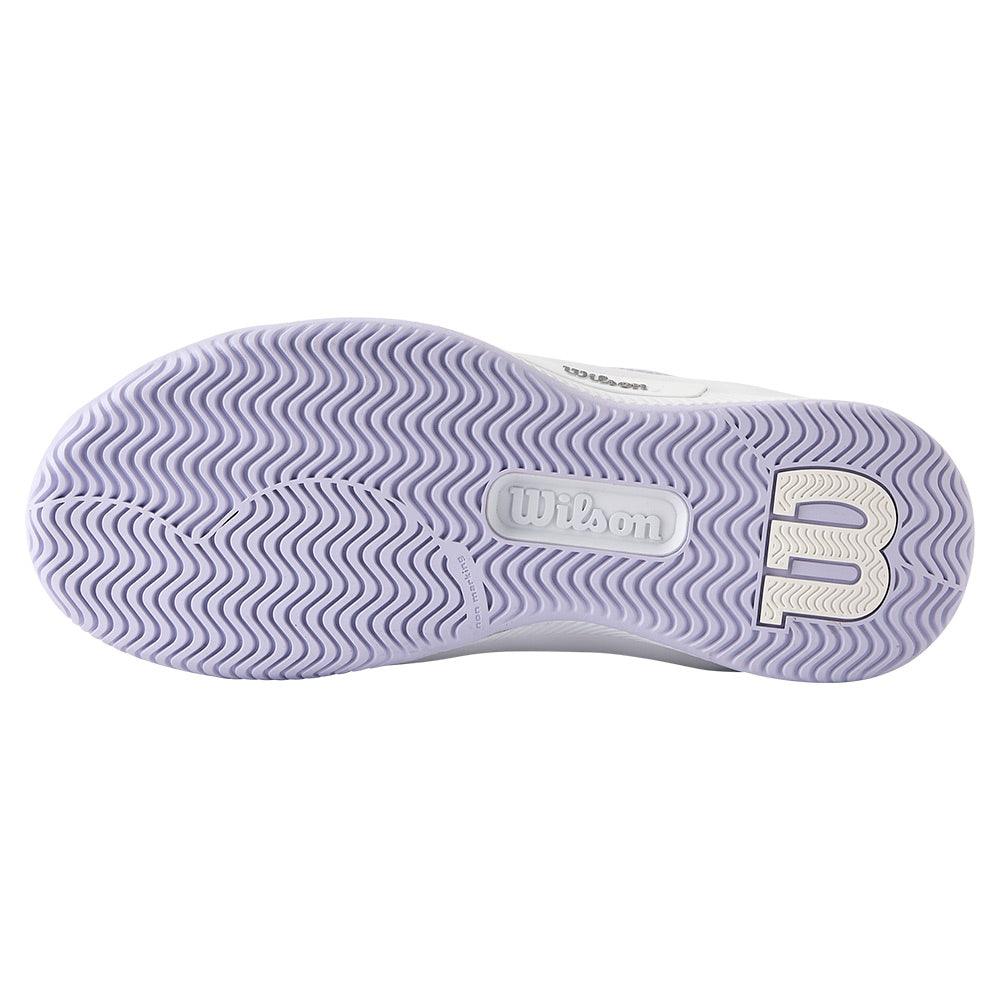 Women`s Intrigue Pro Tennis Shoes White and Lavender Blue Footwear Wilson