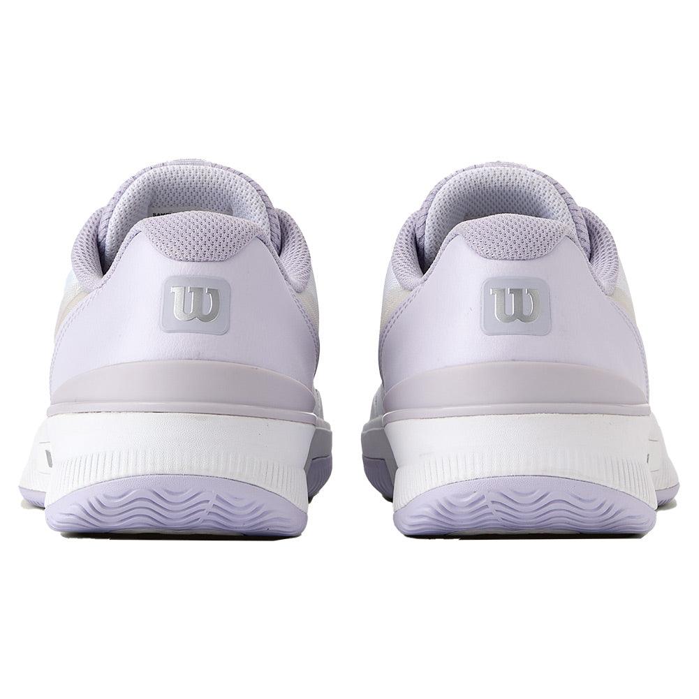 Women`s Intrigue Pro Tennis Shoes White and Lavender Blue Footwear Wilson