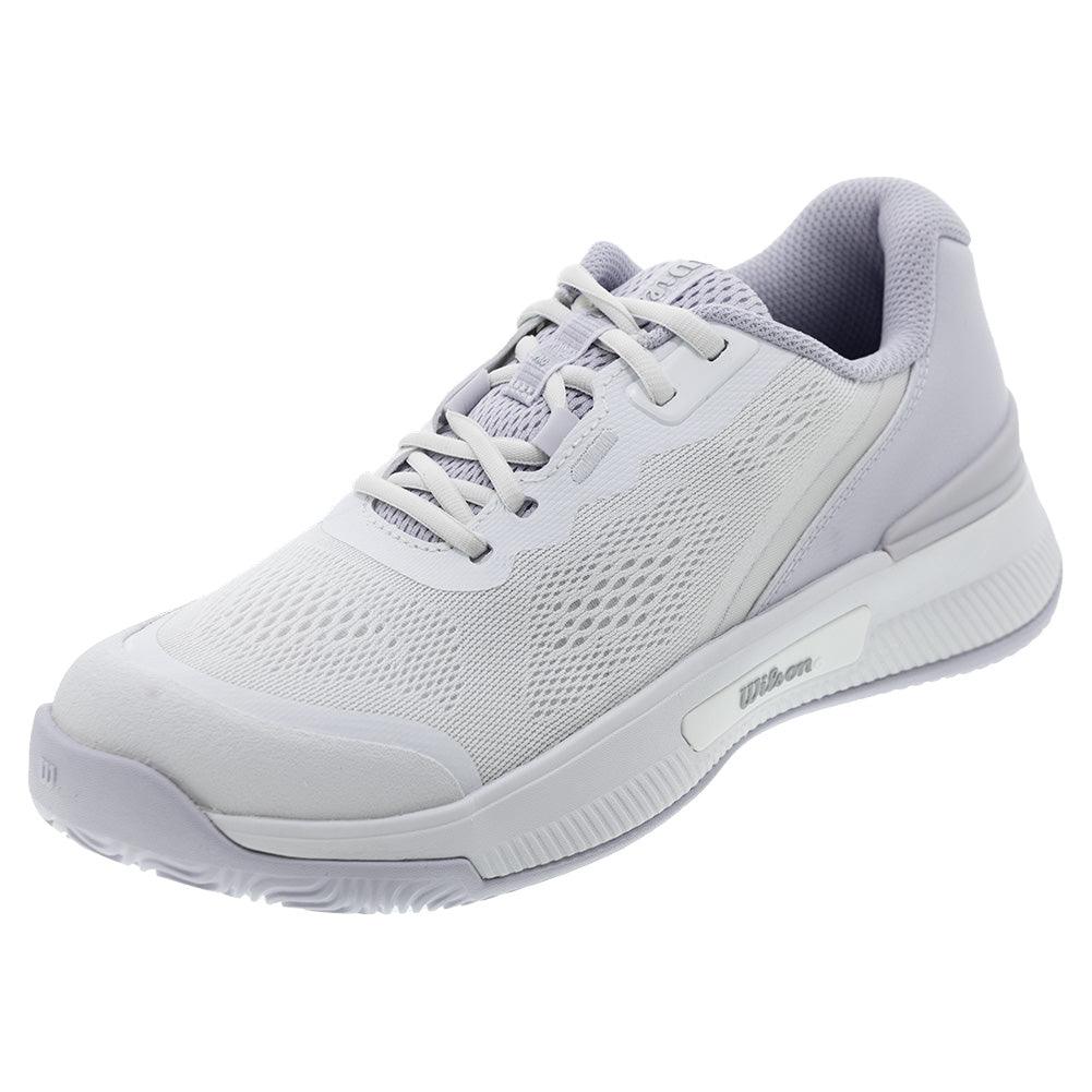 Women`s Intrigue Pro Tennis Shoes White and Lavender Blue Footwear Wilson