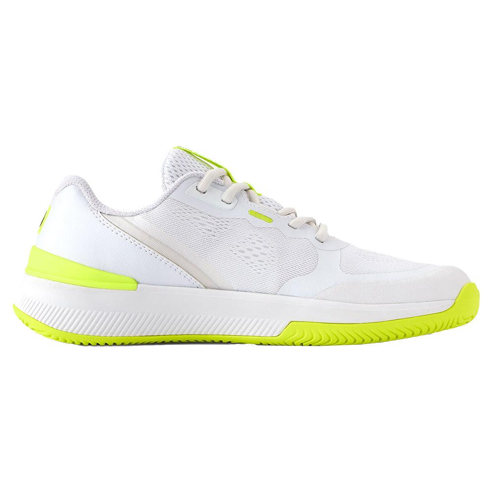 Women`s Intrigue Pro Oz Tennis Shoes White and Safety Yellow Footwear Wilson