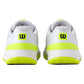 Women`s Intrigue Pro Oz Tennis Shoes White and Safety Yellow Footwear Wilson