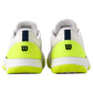 Women`s Intrigue Tour Oz Tennis Shoes White and Safety Yellow Footwear Wilson