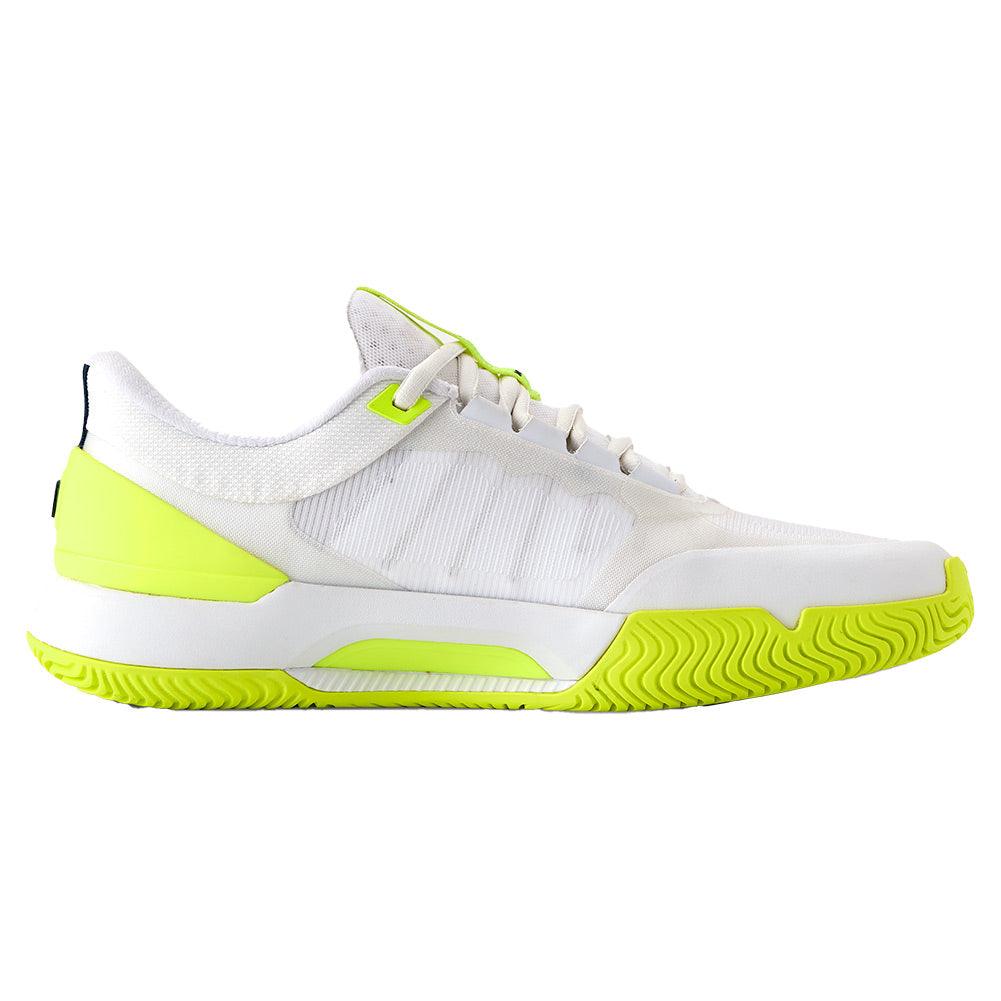 Women`s Intrigue Tour Oz Tennis Shoes White and Safety Yellow Footwear Wilson
