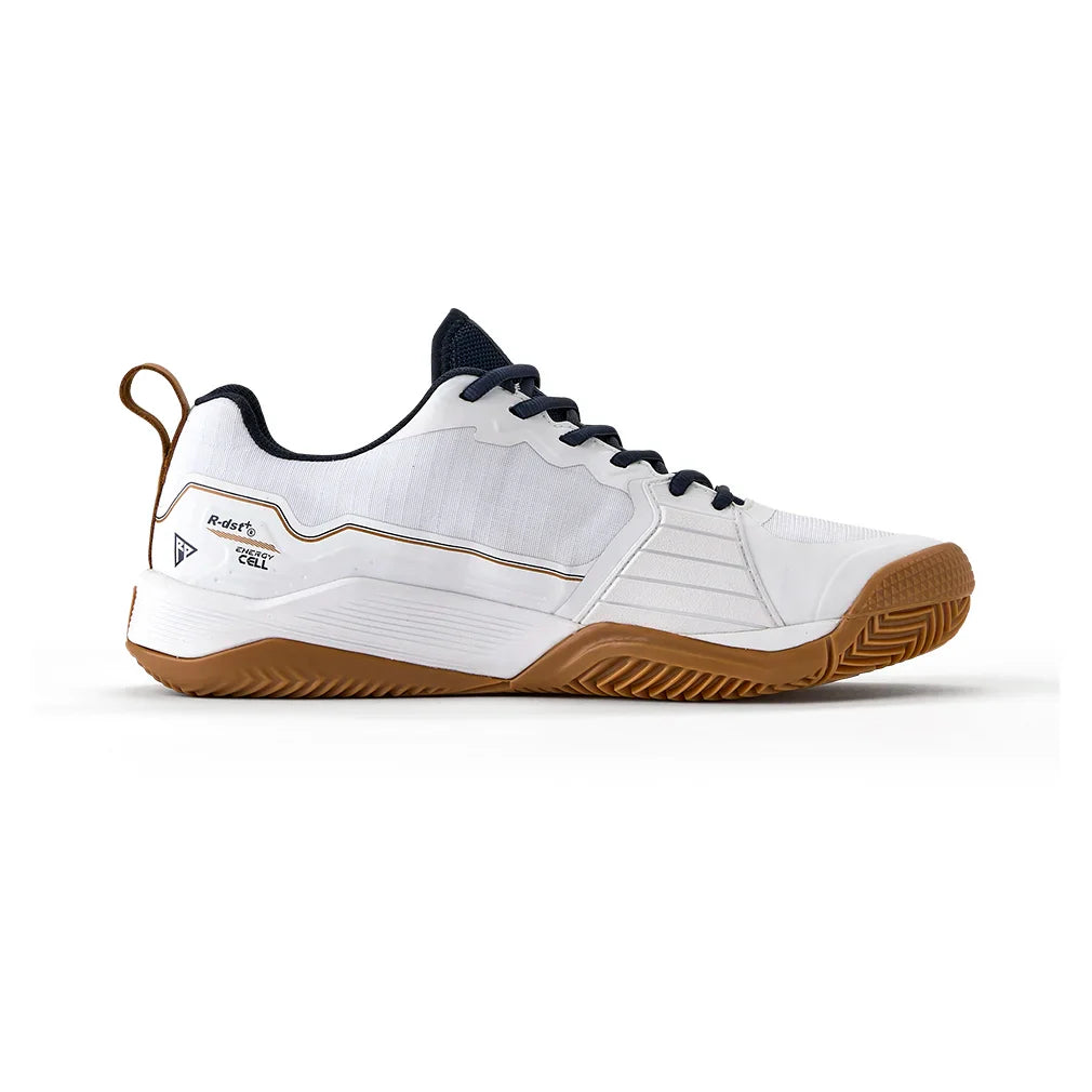 Men`s Rush Pro 4.5 Clay RG Tennis Shoes White and Navy Blazer Footwear Wilson