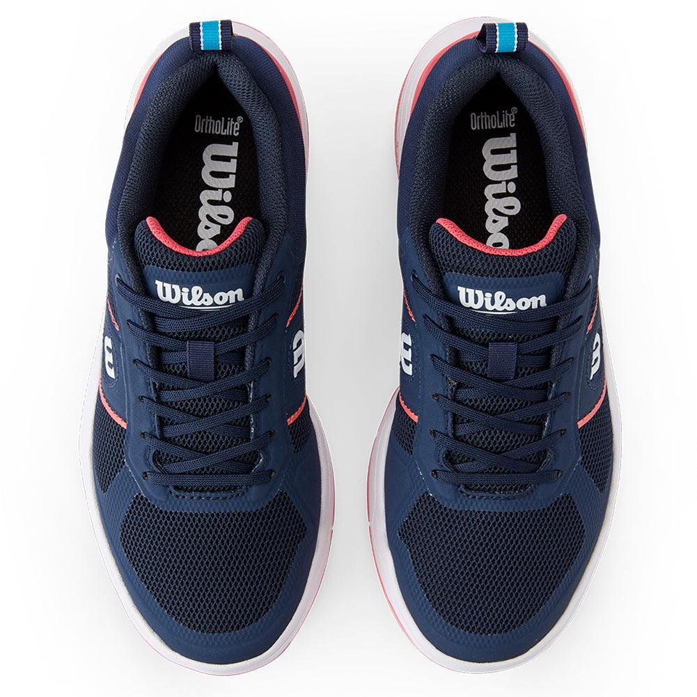 Women`s Pickle Pro Pickleball Shoes Navy Blazer and Dubarry Footwear Wilson