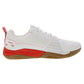 Men`s Rush Pro 4.5 Tennis Shoes White and Infrared Footwear Wilson