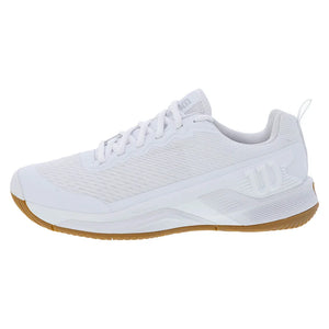 Men`s Rush Pro 4.5 Tennis Shoes White and Gum Footwear Wilson