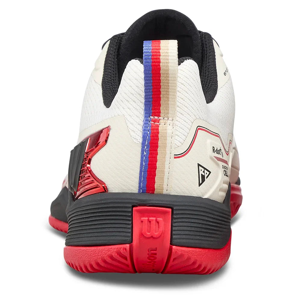 Men`s Rush Pro 4.5 USO Tennis Shoes Tofu and Infrared Footwear Wilson