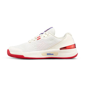 Women`s Intrigue Pro USO Tennis Shoes Tofu and Amparo Blue Footwear Wilson