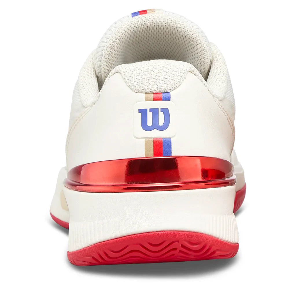 Women`s Intrigue Pro USO Tennis Shoes Tofu and Amparo Blue Footwear Wilson