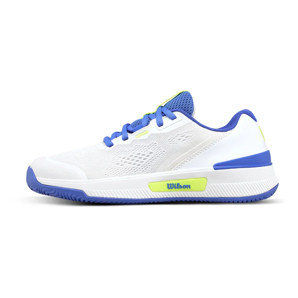 Women`s Intrigue Pro Tennis Shoes White and Amparo Blue Footwear Wilson