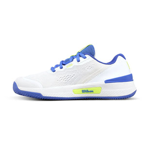Women`s Intrigue Pro Tennis Shoes White and Amparo Blue Footwear Wilson