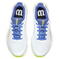 Women`s Intrigue Lite Tennis Shoes White and Amparo Blue Footwear Wilson