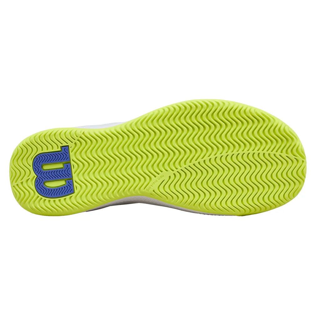 Women`s Intrigue Lite Tennis Shoes White and Amparo Blue Footwear Wilson