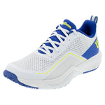 Men`s Rush Pro Lite Tennis Shoes White and Amparo Blue Footwear Wilson