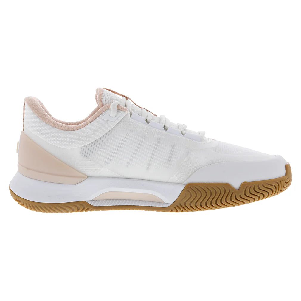 Womens Intrigue Tour Tennis Shoes White and Cameo Rose Footwear Wilson