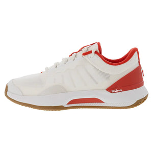 Women`s Intrigue Tour Tennis Shoes White and Infrared Footwear Wilson