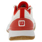 Women`s Intrigue Tour Tennis Shoes White and Infrared Footwear Wilson