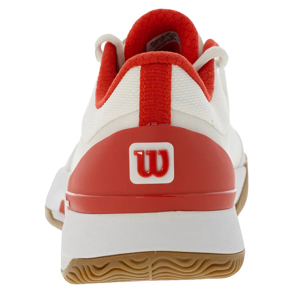 Women`s Intrigue Tour Tennis Shoes White and Infrared Footwear Wilson