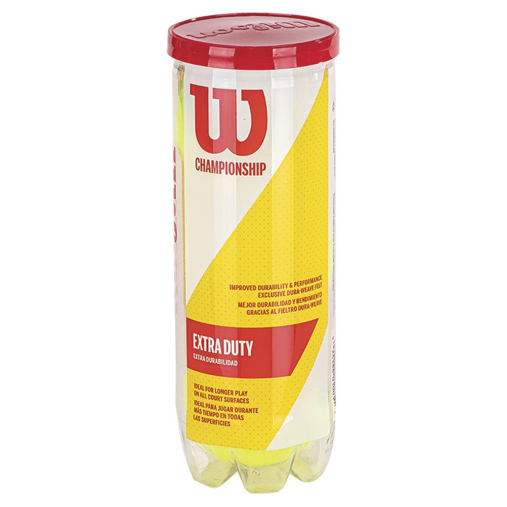 Championship Extra Duty Tennis Ball Case Balls Wilson