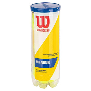 Championship Hi Altitude Tennis Ball Case Balls Wilson