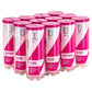 Intrigue All Court Pink 12 Pack Tennis Ball Case Balls Wilson