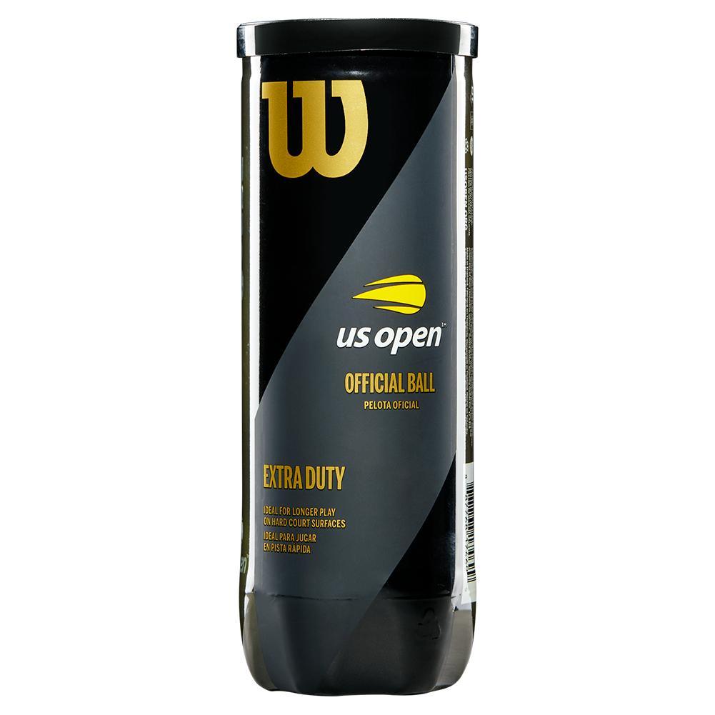 US Open Extra Duty Tennis Ball Case Balls Wilson