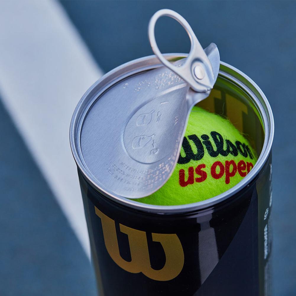US Open Extra Duty Tennis Ball Case Balls Wilson