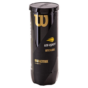 US Open High Altitude Tennis Ball Case Balls Wilson