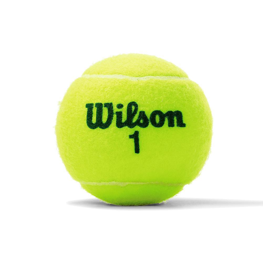 US Open Green Tournament Tennis Ball Case Balls Wilson
