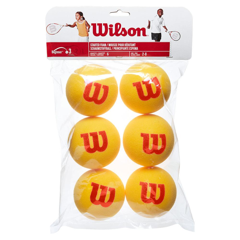 Starter Easy Foam 6 Pack Stage 3 Training Balls Balls Wilson