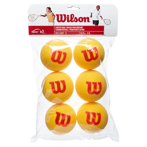 Starter Easy Foam 6 Pack Stage 3 Training Balls Balls Wilson