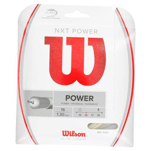 NXT Power Tennis String Natural Strings Wilson