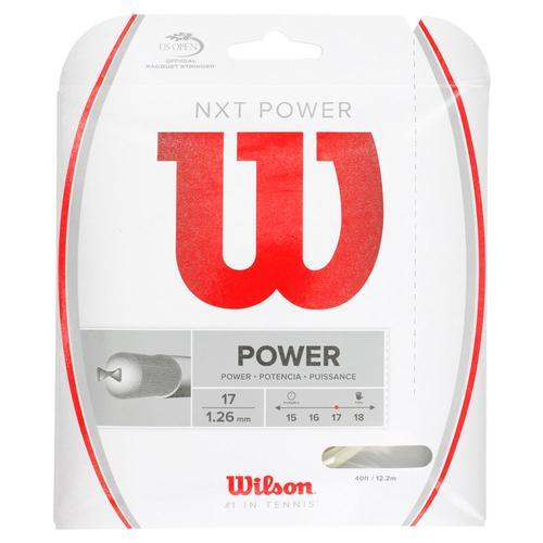NXT Power Tennis String Natural Strings Wilson