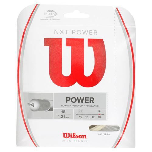 NXT Power Tennis String Natural Strings Wilson