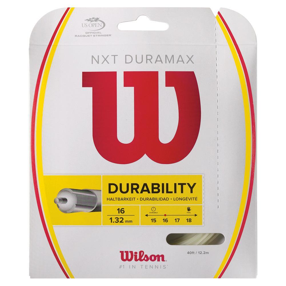 NXT Duramax Tennis String Natural Strings Wilson