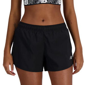 Women`s Sport Essentials 3 Inch Short Black Apparel New Balance