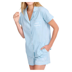 Women`s Tennis Short Pajama Set Apparel Ame And Lulu