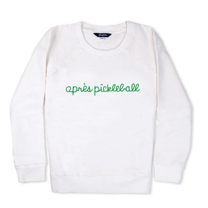 Women's Love All Pickleball Sweatshirt Apres Apparel Ame And Lulu