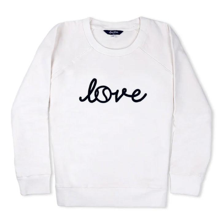 Women`s Love All Tennis Sweatshirt Apparel Ame And Lulu