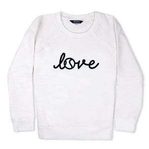 Women`s Love All Tennis Sweatshirt Apparel Ame And Lulu