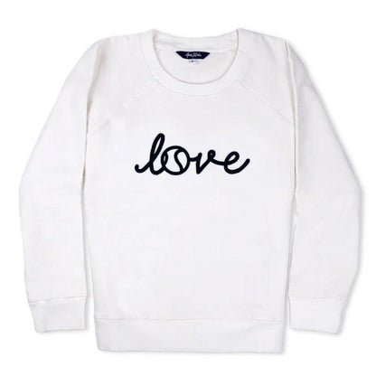 Women`s Love All Tennis Sweatshirt Apparel Ame And Lulu