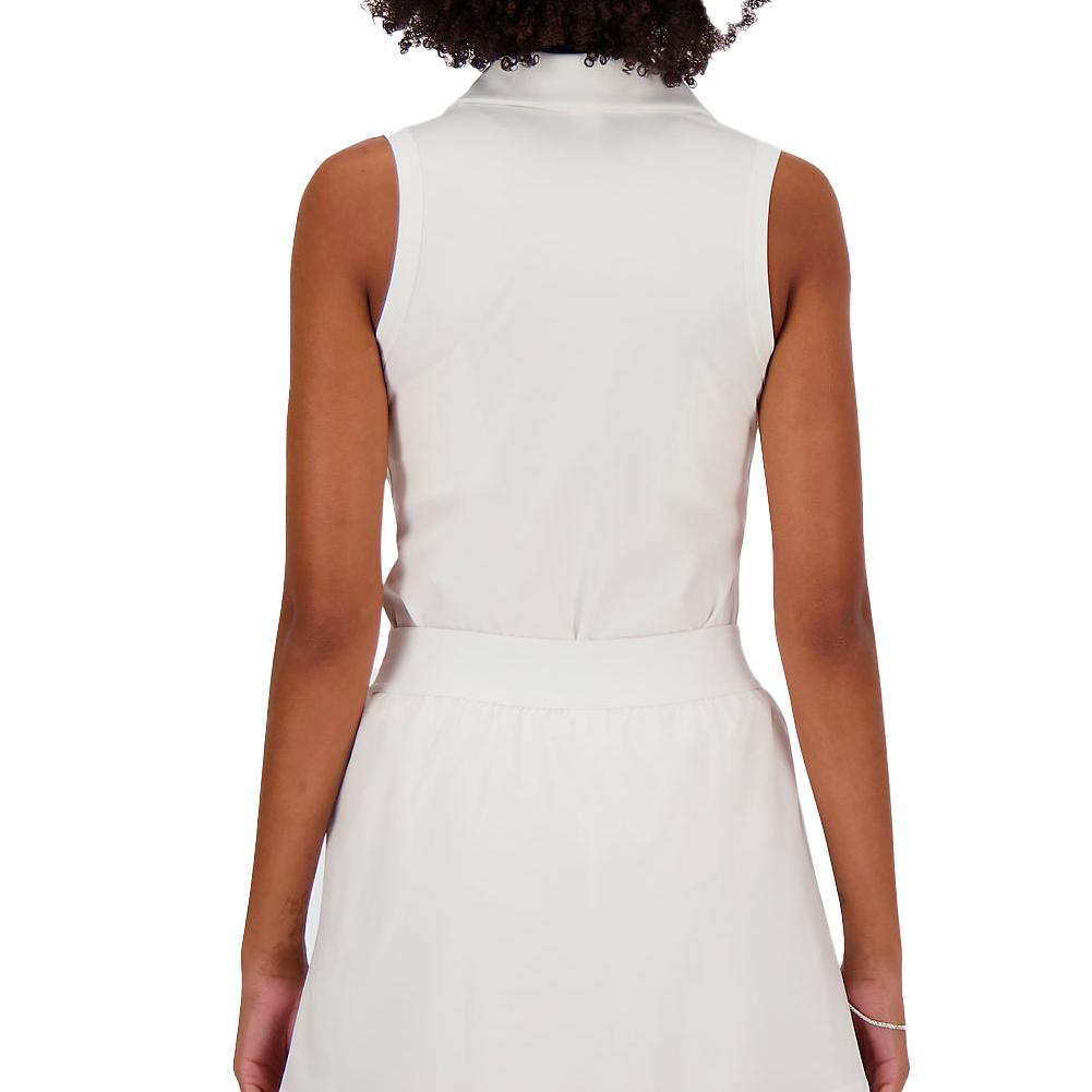 Women's Collared Tournament Tennis Tank White Apparel New Balance