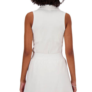 Women's Collared Tournament Tennis Tank White Apparel New Balance