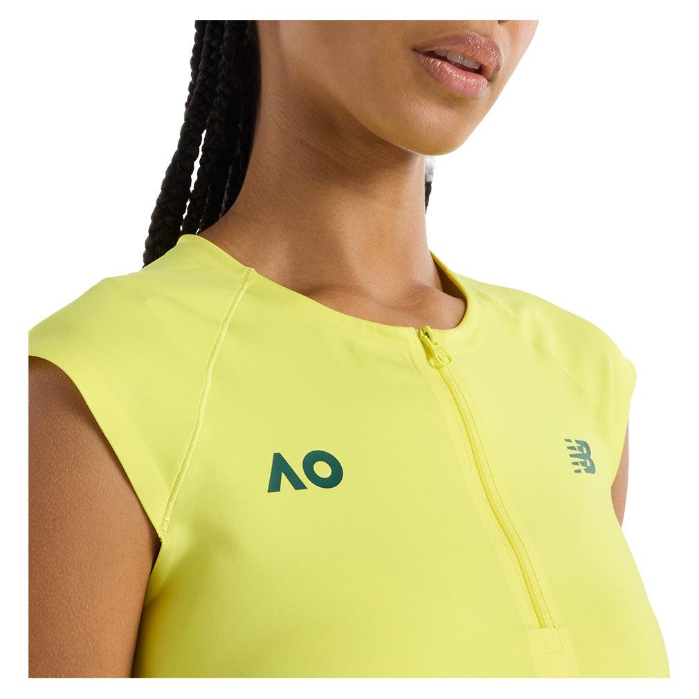 Women`s Tournament Cap Tennis Top Firefly Apparel New Balance
