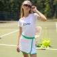 Women`s Sporty Love Tennis T-Shirt Apparel Ame And Lulu