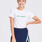 Women`s Sporty Love Tennis T-Shirt Apparel Ame And Lulu