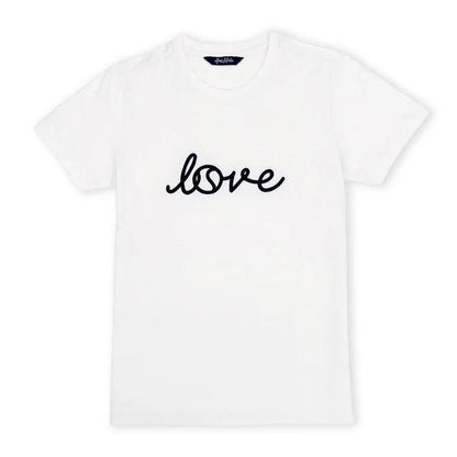 Women`s Sporty Love Tennis T-Shirt Apparel Ame And Lulu