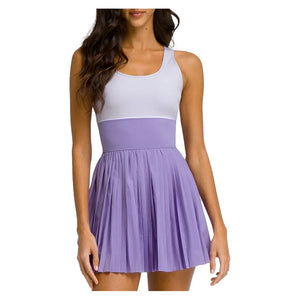 Women`s Sportif Tennis Dress Sunlit and Lavender Apparel Wilson