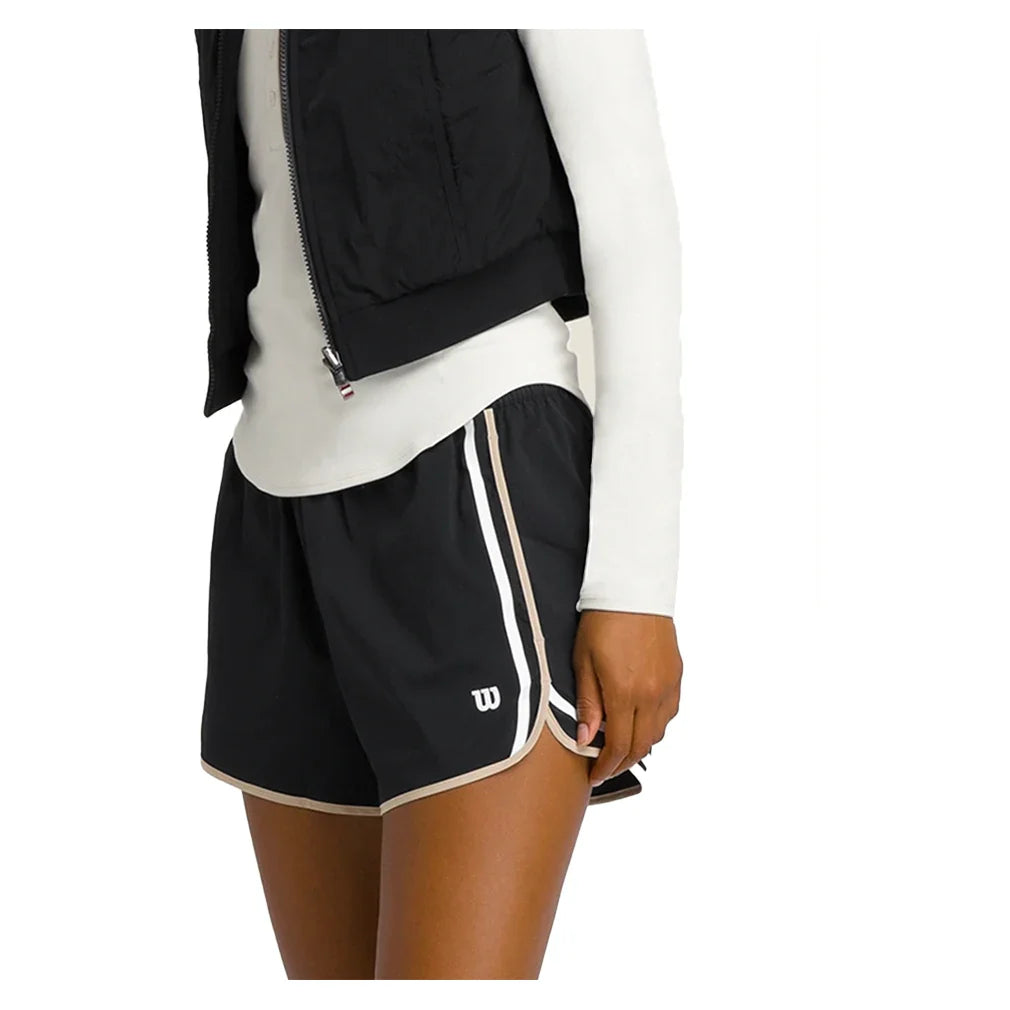 Women`s Ellyn Tennis Short Black Apparel Wilson